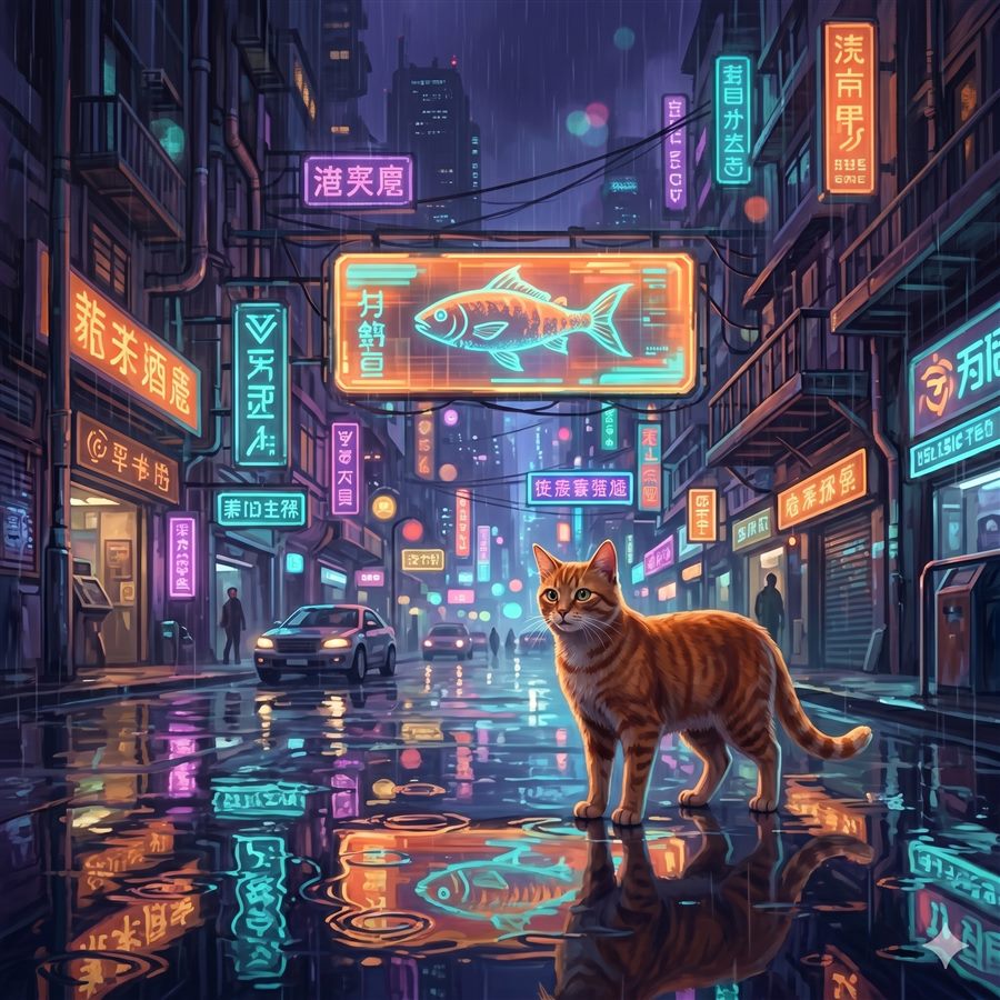 Die Katze aus Stray
